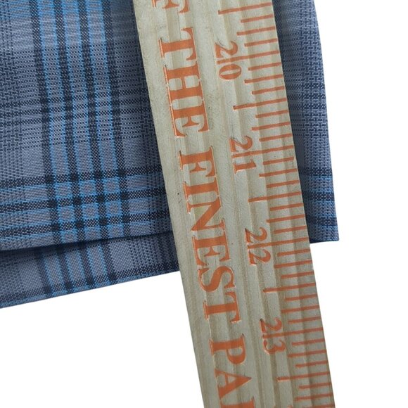 IZOD PerformX Golf Shorts Mens 40 Gray Blue Plaid UPF-50 Outdoor Travel Golf NWT - Picture 4 of 16